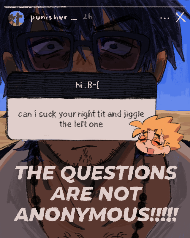 YHE QUESTIONS ARE NOT ANONYMUS!!!!!!!!!!! 
fun lil redraw….enjoy  
☆
[ #trigun #vashthestampede #wolfwood #vashwood ]