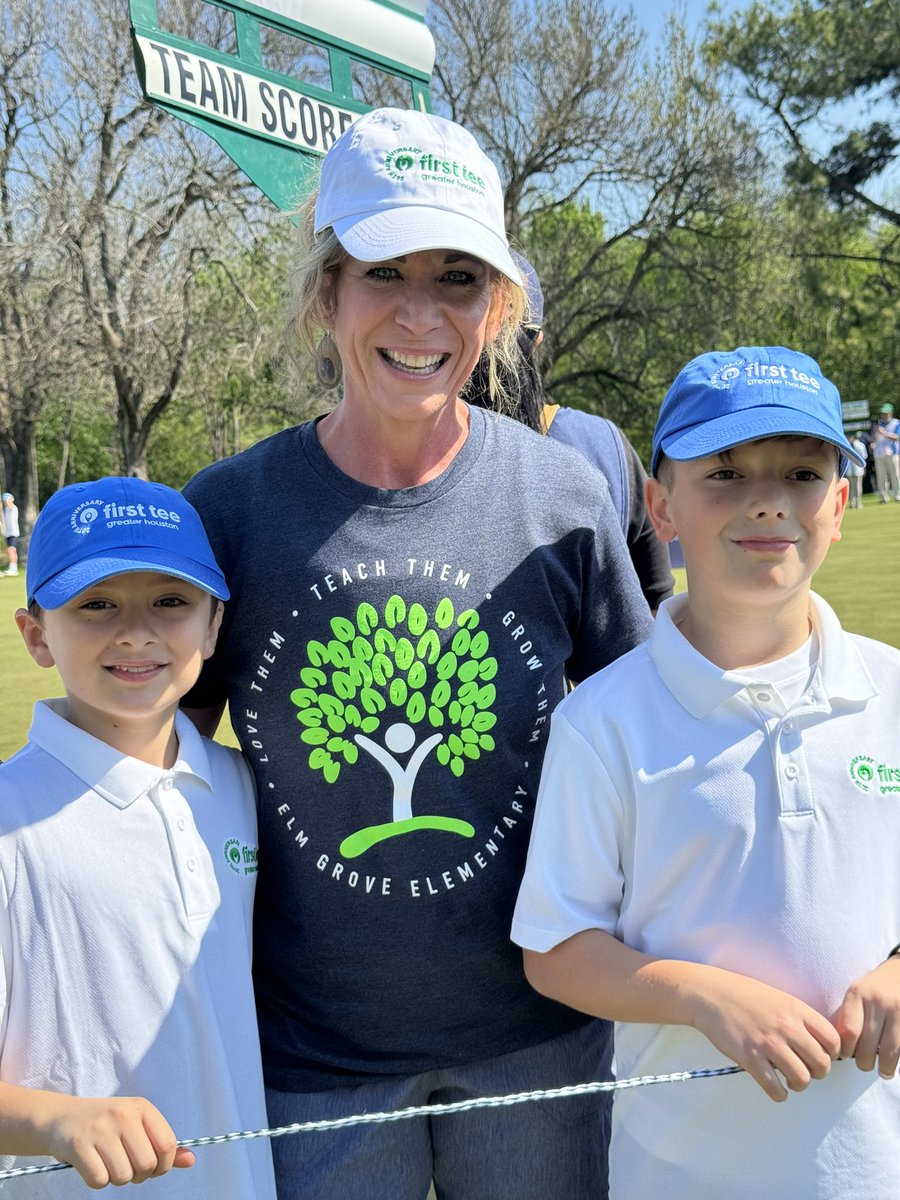 MrsSeagroves's tweet photo. The First Tee School Program Championship Challenge was such a fun experience. Thank you @eagles_pe for working with our kids. @HumbleISD_EGE @TFTGreaterHou https://t.co/A2BxT8dItg