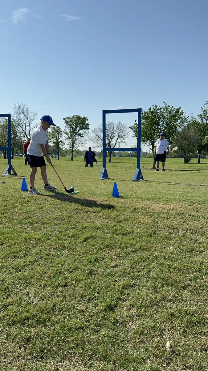 MrsSeagroves's tweet photo. The First Tee School Program Championship Challenge was such a fun experience. Thank you @eagles_pe for working with our kids. @HumbleISD_EGE @TFTGreaterHou https://t.co/A2BxT8dItg