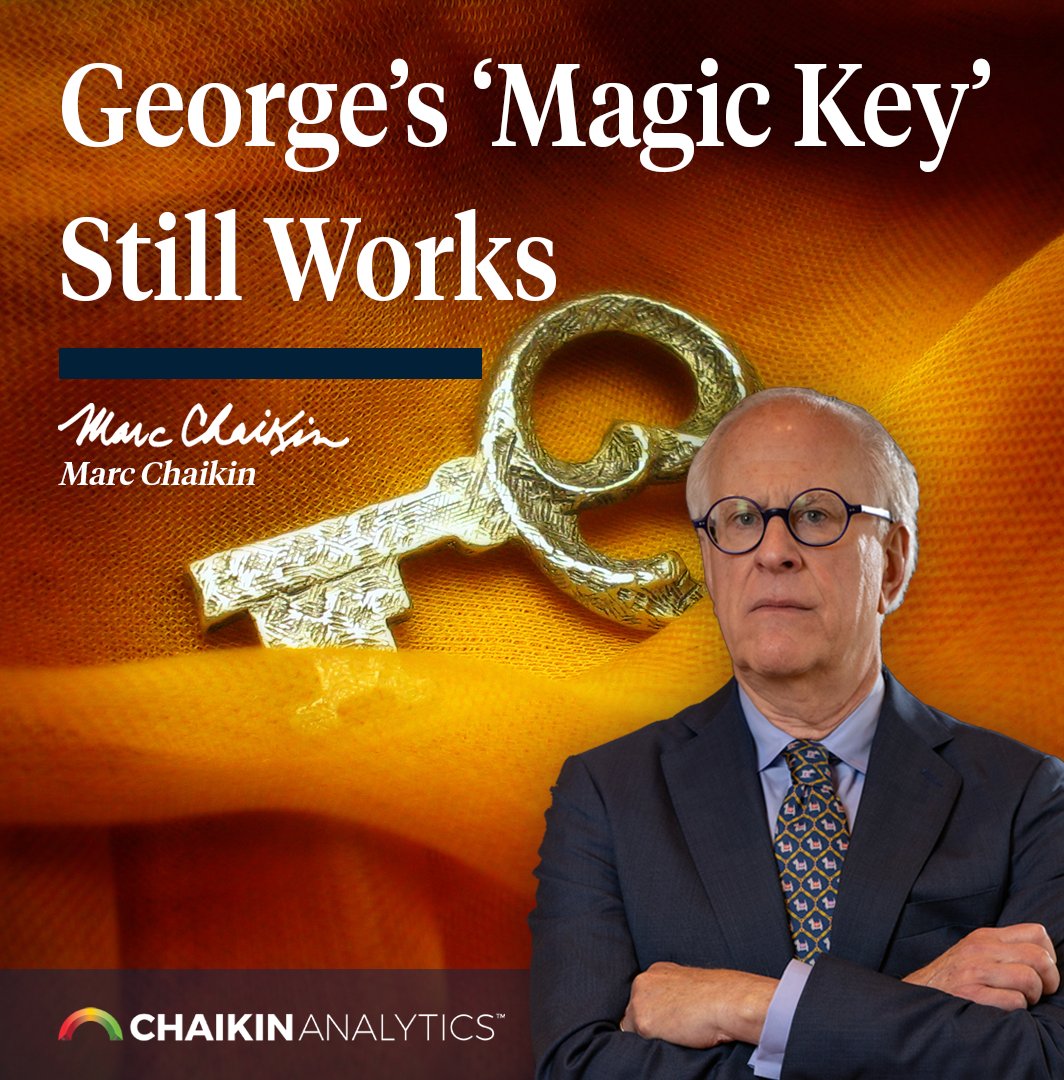 Today, <a href="/chaikinanalytic/">Chaikin Analytics</a> founder <a href="/marcchaikin/">Marc Chaikin</a> explains how a period in his Wall Street career played a big role in the process of creating the Power Gauge. And importantly, this “magic key” is still as powerful as ever ➡️ sbry.media/3PAjDOV