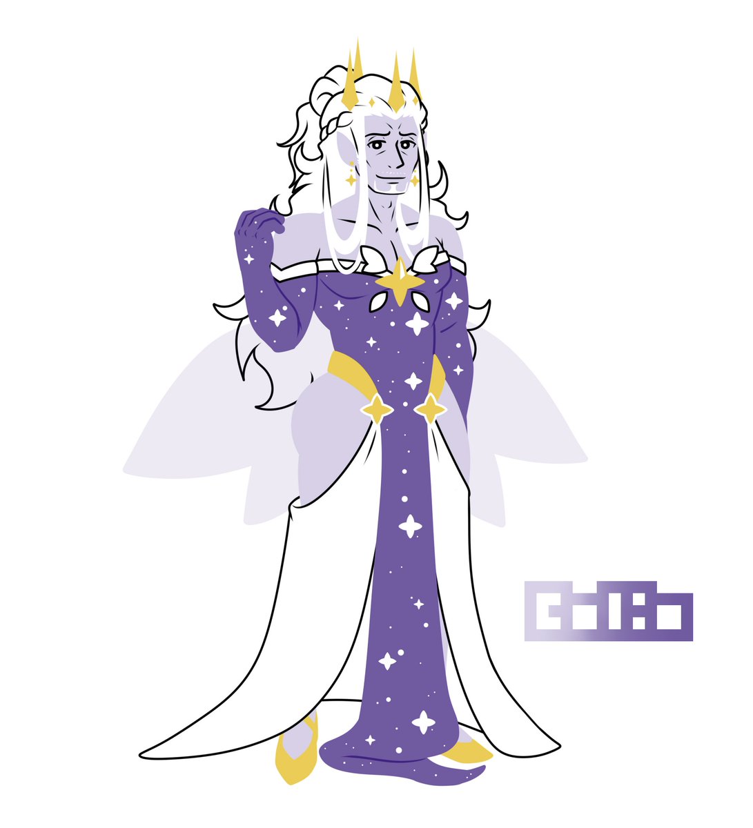 The Fairy King, that never expected to end up in such position (Keep in mind that this is only his 'formal' look, he is way less fancy in his daily life) #originalcharacter #fairyoc #oc #ocart