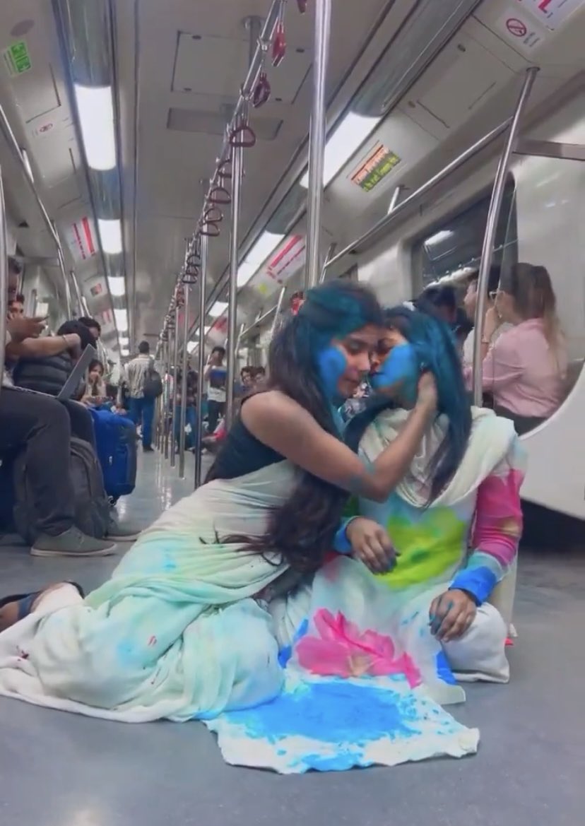 No one else took #LifeInaMetro as seriously as #Delhites #DelhiMetro