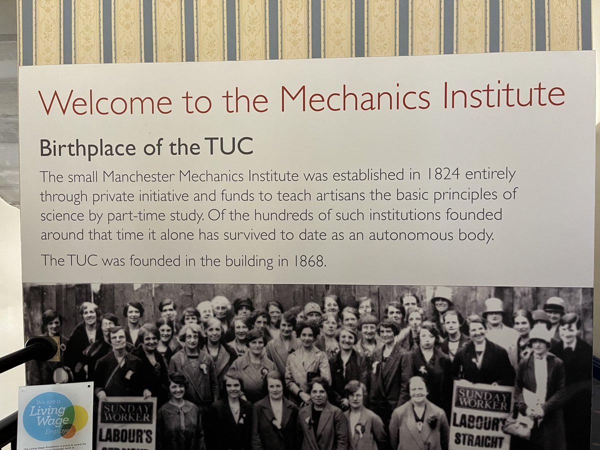 Good to be at the birthplace of TUC with NIOC Supervisory, Clerical & other Salaried Grades from ⁦@RMTunion⁩ today. Thanks to Shaka Hislop for his inspirational contribution ⁦⁦⁦@ShakaHislop⁩ ⁦@RMT_Scotland⁩ ⁦@RMTedinburgh⁩ ⁦@rmtmansouth⁩