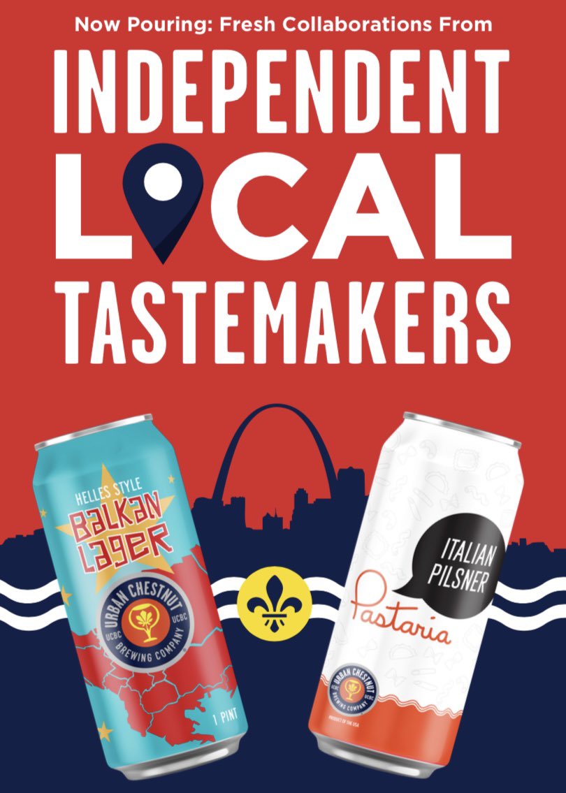 Let's go, @St. Louis CITY SC!!⚜️ Heading to @CityPark tonight?! Support Independent, Local, Tastemakers, like our amazing partners at @BalkanTreatBox and @PastariaSTL!!💙 Make sure to drop in to say, 'hello' and grab a can of these two STL beer collaborations!!🍻 #Prost!!⚽️