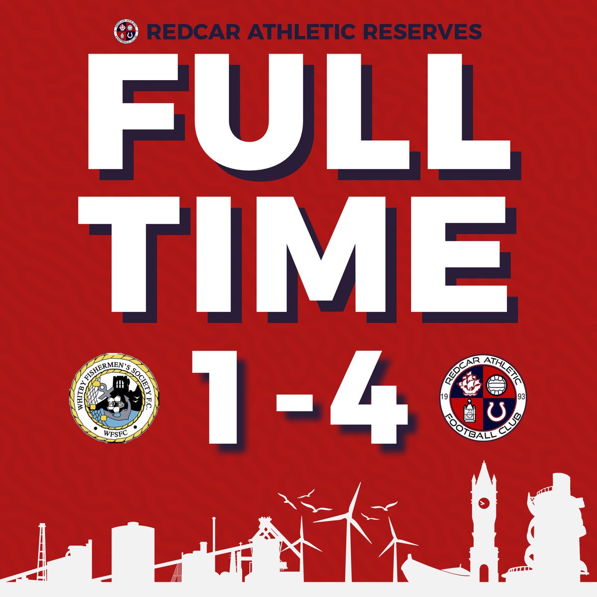 redcarathleticf's tweet photo. Better fortunes for our Reserves, as a James Skull double headlined a 4️⃣ goal triumph. 👊

#UTS 🔴🔵 #Steelmen https://t.co/mijbrASSrX