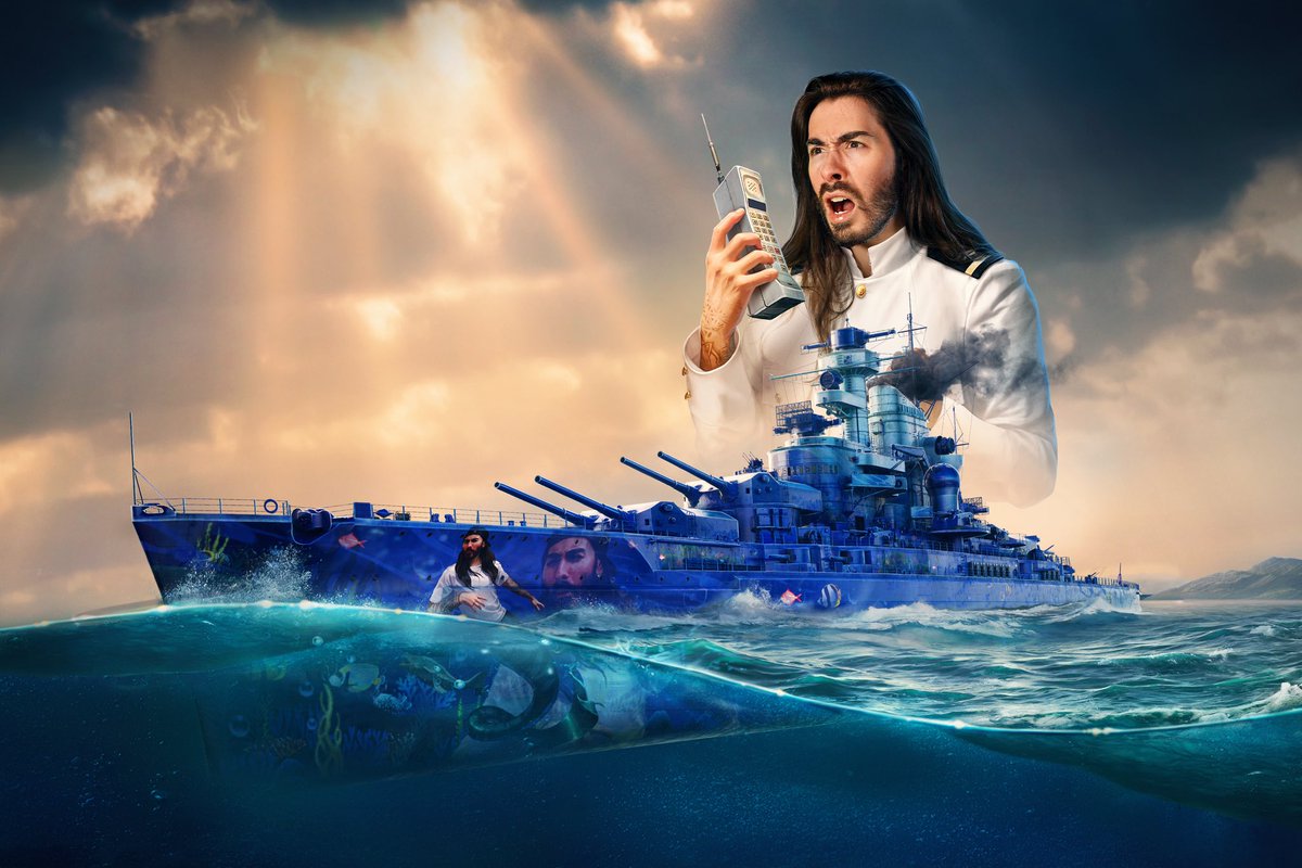 Tomorrow is the last day to grab me as your commander and my custom skins in World of Warships. Check them out before they’re gone! wo.ws/49lMwWH #ad