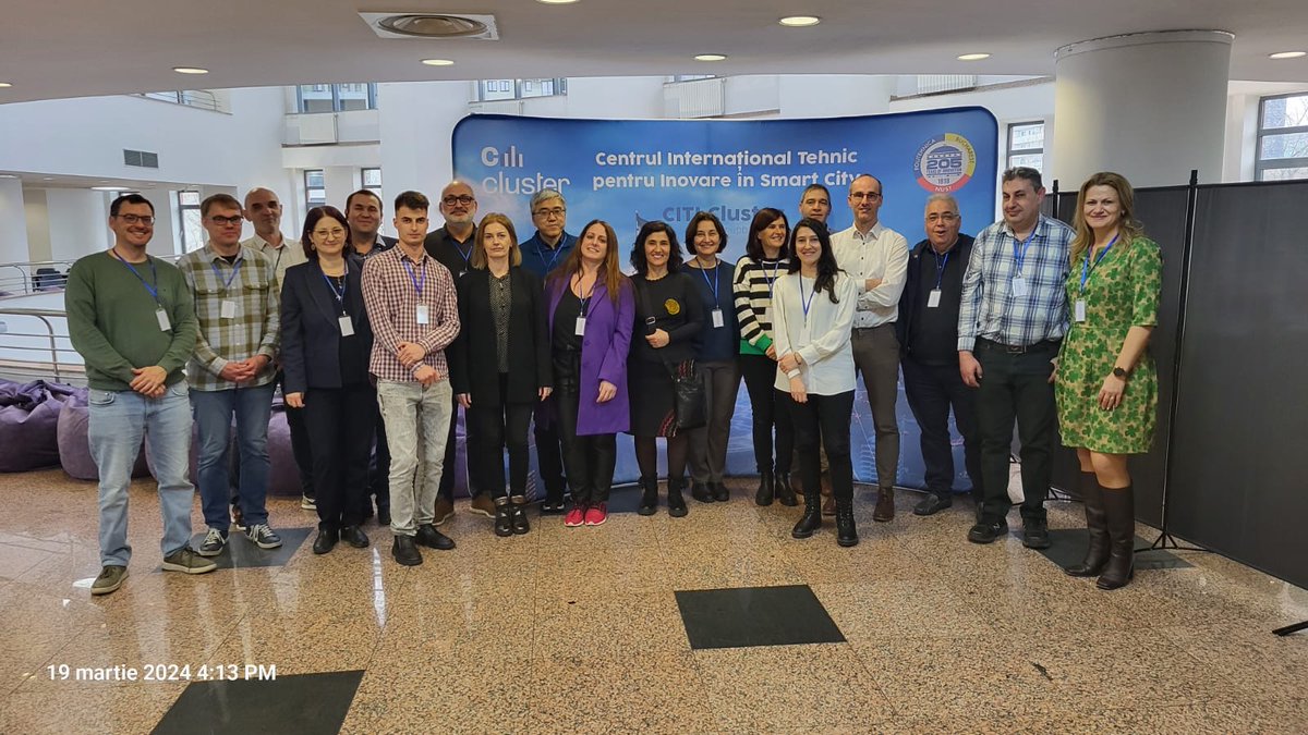 LluisMarsal's tweet photo. Group of participants at the Workshop on Porous Materials and Technologies in Bucharest, Romania. #NETPORE @COST_NETPORE
We had great presentations and discussions on collaborations and projects. Thank you all for participating. https://t.co/Lodu874huU
