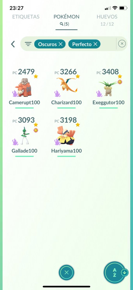 PokemonGoLaLi's tweet photo. Estos son mis oscuros 100%! 💯🕶️🌚Cuáles son los vuestros?? #PokemonGo #PokemonGOfriend https://t.co/Kx7XKSP89k