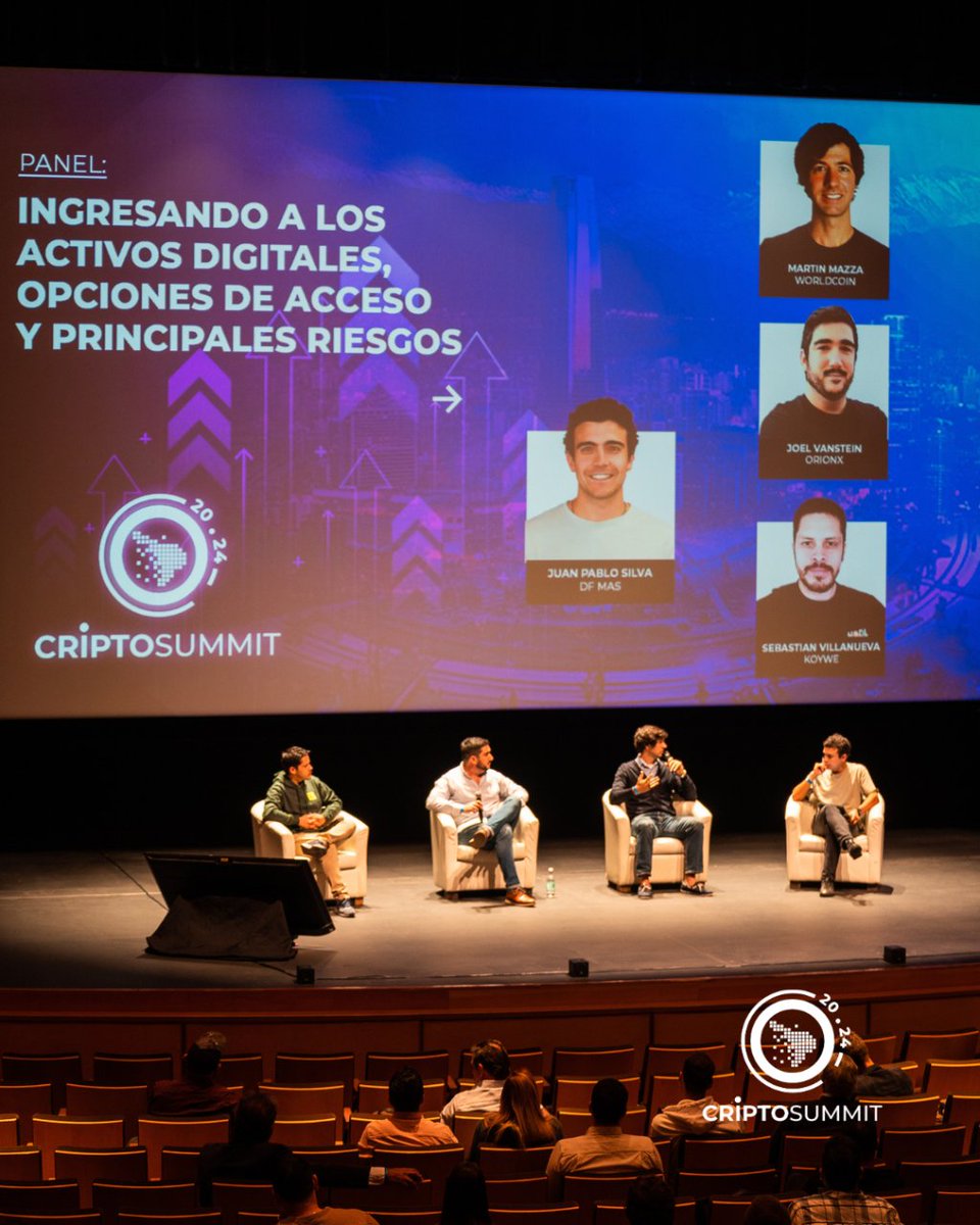 CriptoSummit's tweet photo. Compartimos algunas de las imágenes que nos dejó #CriptoSummit2024 en Chile el pasado 20 de marzo.
¡La Revolución Financiera ya partió! y tú eres parte de ella.
Agradecemos a nuestros sponsors que hicieron posible el desarrollo de este evento
Platinum: @EXNESS @blockassetmgmt https://t.co/HiV2FWPitD