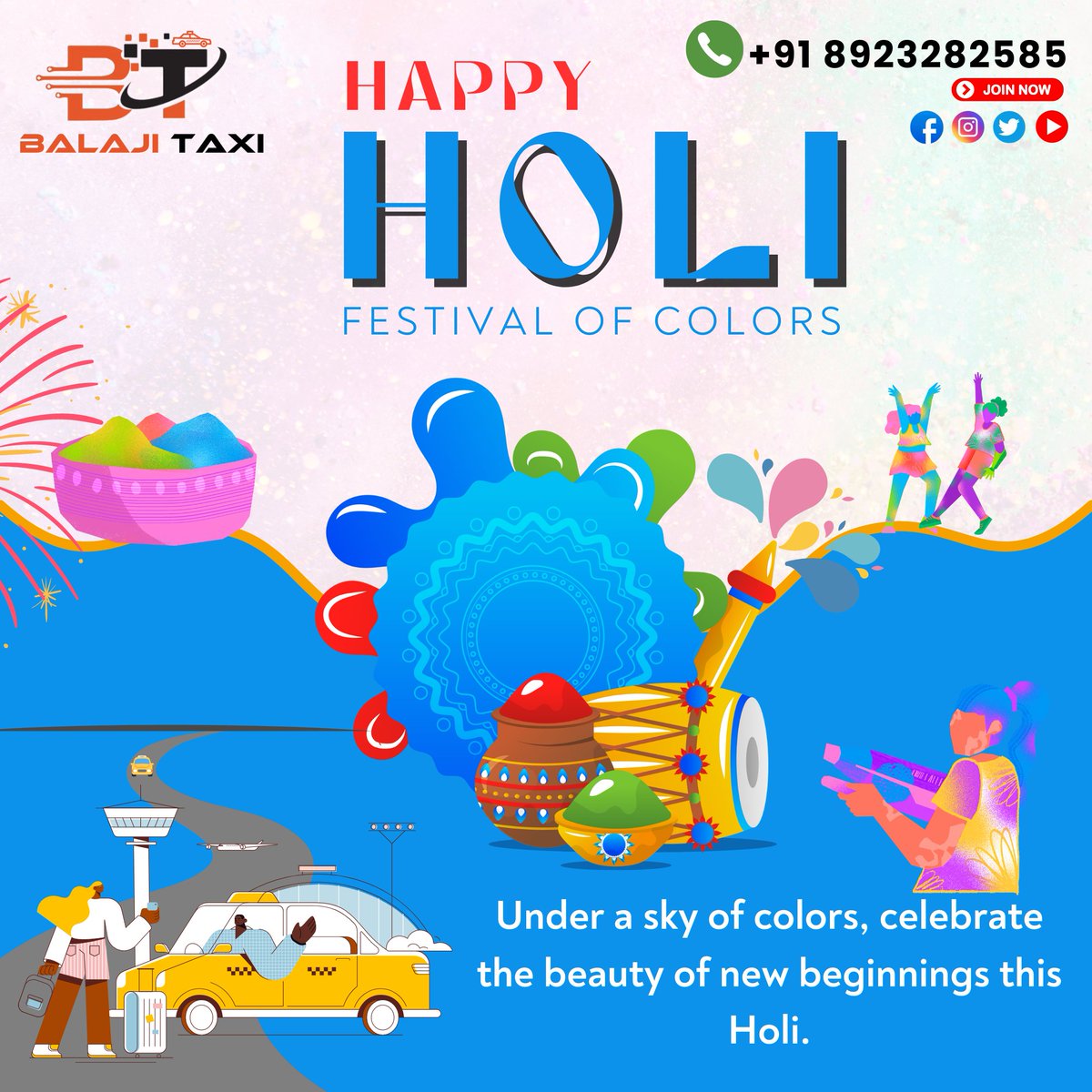 Bhartiye Products Wishes You a Happy and Colorful Holi!  #holireel #shortsholi #happyholi #holi #festivalofcolors #bhartiyeproducts #india #holi2024 #spring #festival #joy #friendship #colors #cultural #tradition #mumbai #delhi #indiafestival