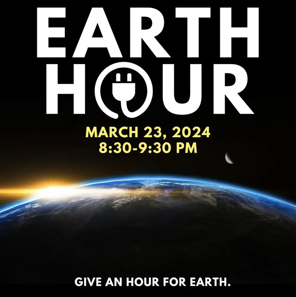 The darkness of #EarthHour reminds us of our responsibility to the next generations. We only have one planet. Join others across the world marking a celebration of our planet, one which we must protect for our kids. Turn off the lights and reflect on a brighter future for us all.