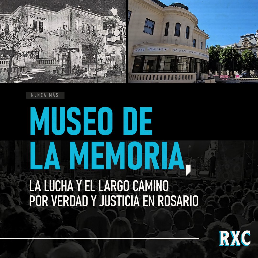 RosarioXConocer's tweet photo. 🏛️ EL MUSEO DE LA MEMORIA ✊

En el marco de un nuevo aniversario del golpe de Estado que sufrió Argentina en 1976, continúa el reclamo por Memoria, Verdad y Justicia. Te cuento sobre el @museo_memoria, un espacio emblemático en la ciudad de #Rosario. 

🧵 https://t.co/QwtnX27I7d