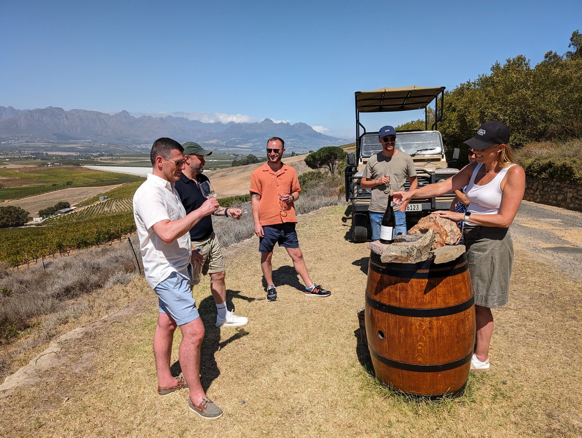 nmtownsend's tweet image. One of the highlights of my trip to Stellenbosch earlier this month was a tour of @Jordan_Wines beautiful estate and tasting the wines at the top of the farm, with the most stunning views