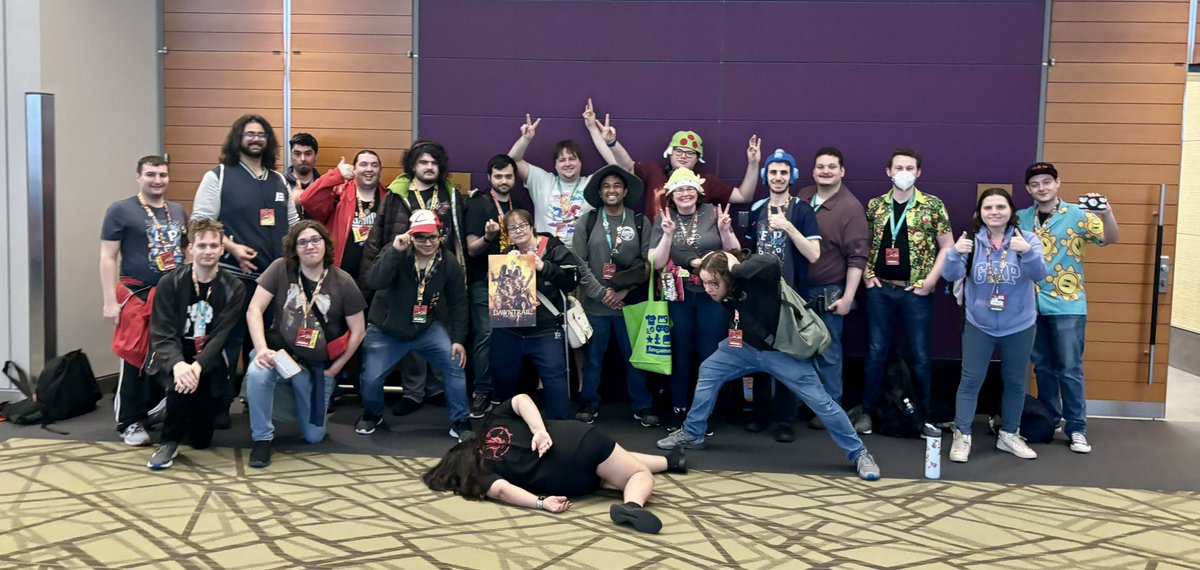 SUCCESS! Thanks so much to each and every one of you who turned out for @GVGOfficial’s #PAXEast2024 community meetup! It’s always a huge honor to get to meet you wonderful folks in person, and I can’t overstate how much I and the rest of the team appreciate you 💗