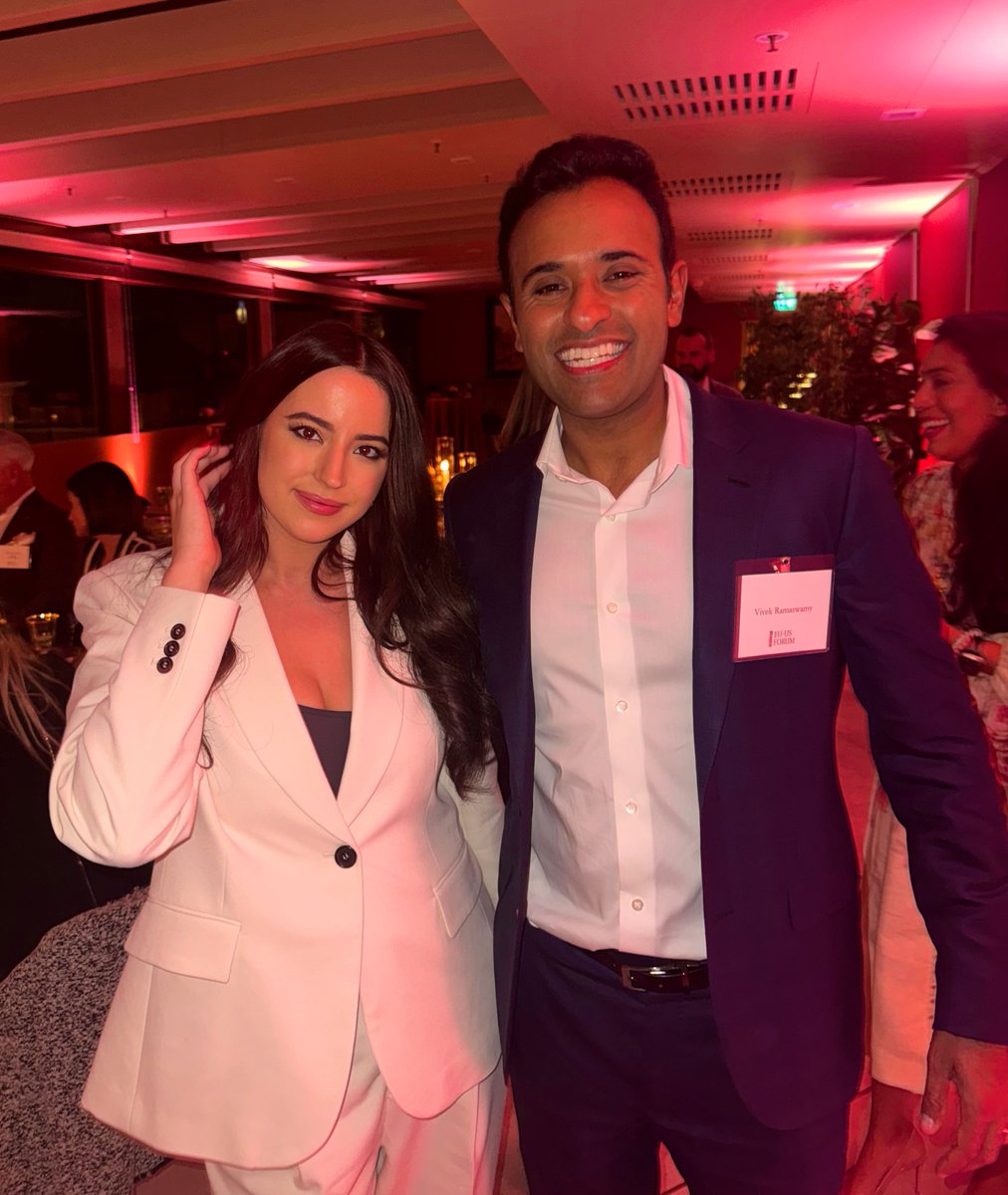 stclairashley's tweet image. Vivek telling the Europeans that “nationalism” shouldn’t be a dirty word 🔥 

Time for them to take back their countries from the clutches Brussels!