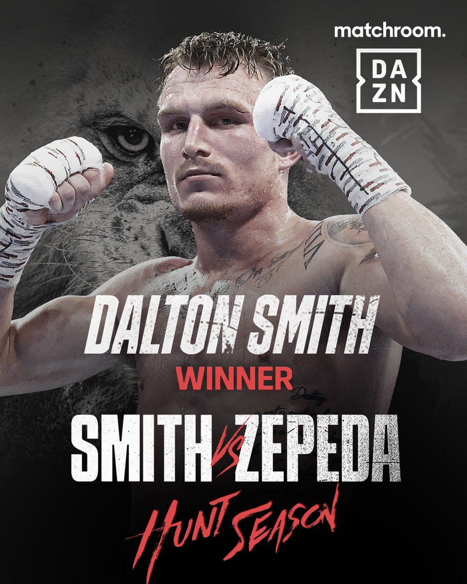 The 𝐁𝐈𝐆𝐆𝐄𝐒𝐓 win of <a href="/daltonsmith08/">dalton smith</a>'s career ⭐️

Sheffield's star marches on 🙌 

#SmithZepeda | <a href="/SheffieldArena/">Utilita Arena Sheffield 💙</a>