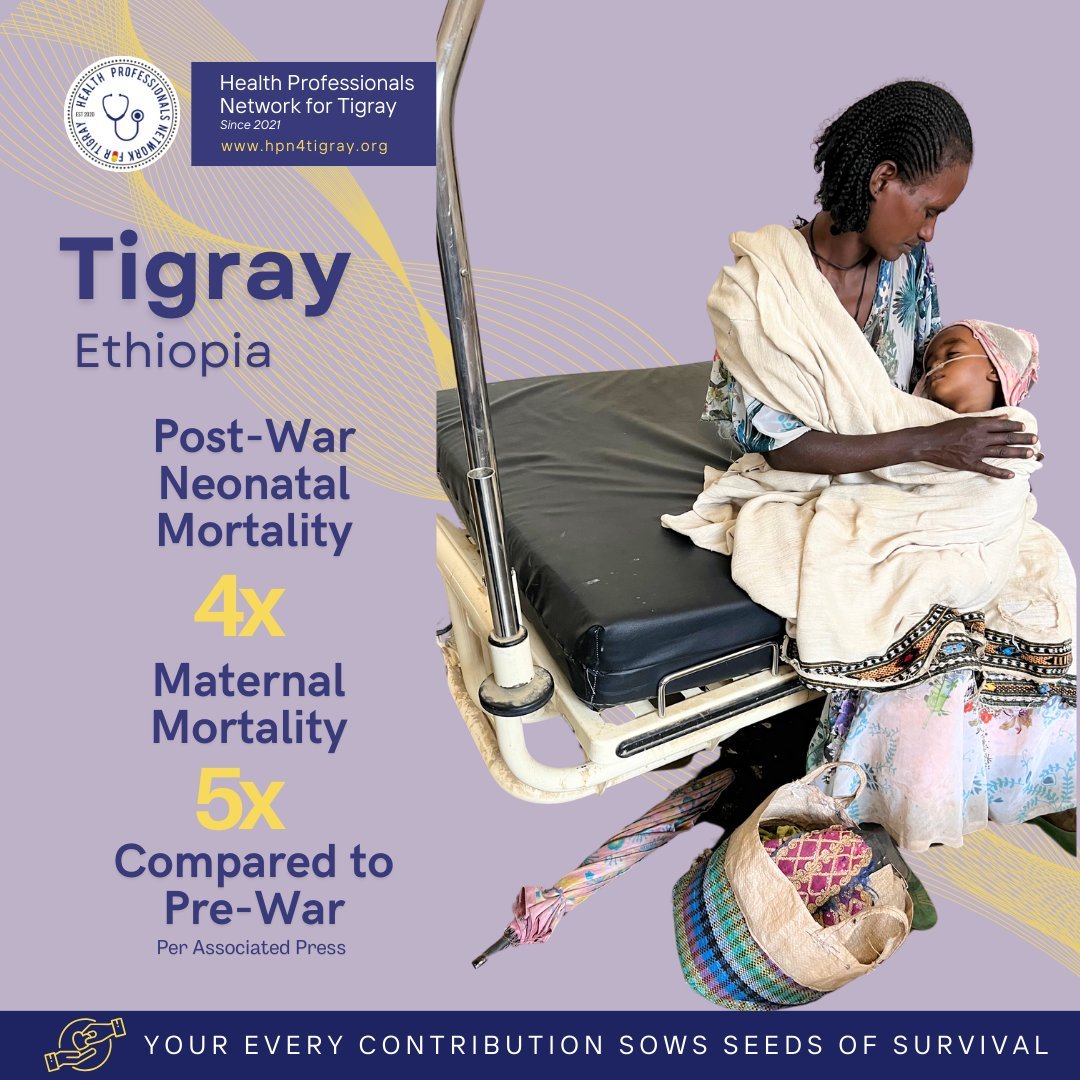 Day 1237 of the #TigrayGenocide:

The situation in #Tigray is dire, with millions in urgent need of aid to survive, countless children deprived of an education, & approximately one million residents confined to IDP camps, longing for home.

#RebuildTigray

#TigrayFamine
@kanareco