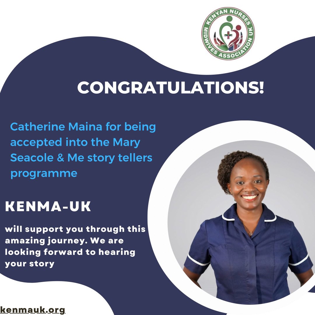 Congratulations @catemimi1772 for being successful in the @seacolestatue story tellers programme! We are all behind you and very proud of you! you will do amazing 🤩