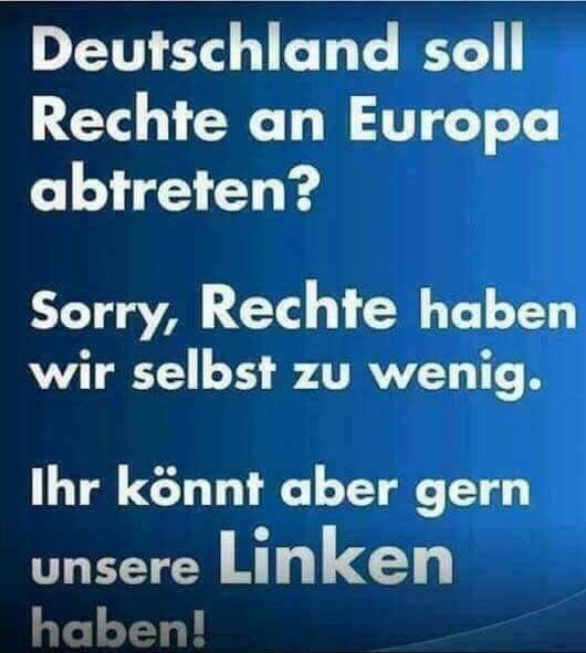 Deutschland zuerst!