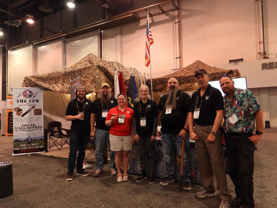 CigarsFWarriors's tweet image. Your #pca2024 Cigars for Warriors team! Come by booth 17083 and visit