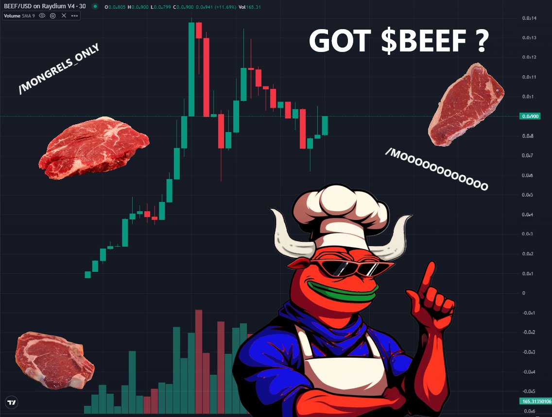 this chart is beautiful 

$BEEF new ATH loading
🥩🥩🥩🥩🥩🥩🥩
🥩🥩@BEEFsol  🥩🥩
🥩🥩🥩🥩🥩🥩🥩
i prefer beef to $pork