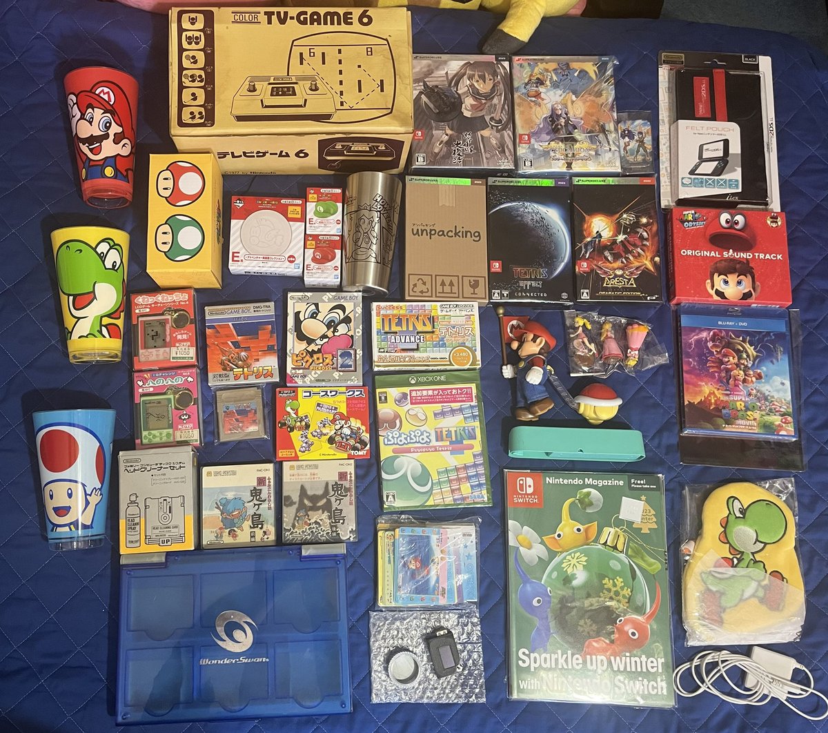@Buyee makes getting some hard to acquire stuff a breeze. Minuet Tetris, the last 2 games Gumpei Yokoi designed, Nintendo Pong, and a bunch of Super Deluxe games.