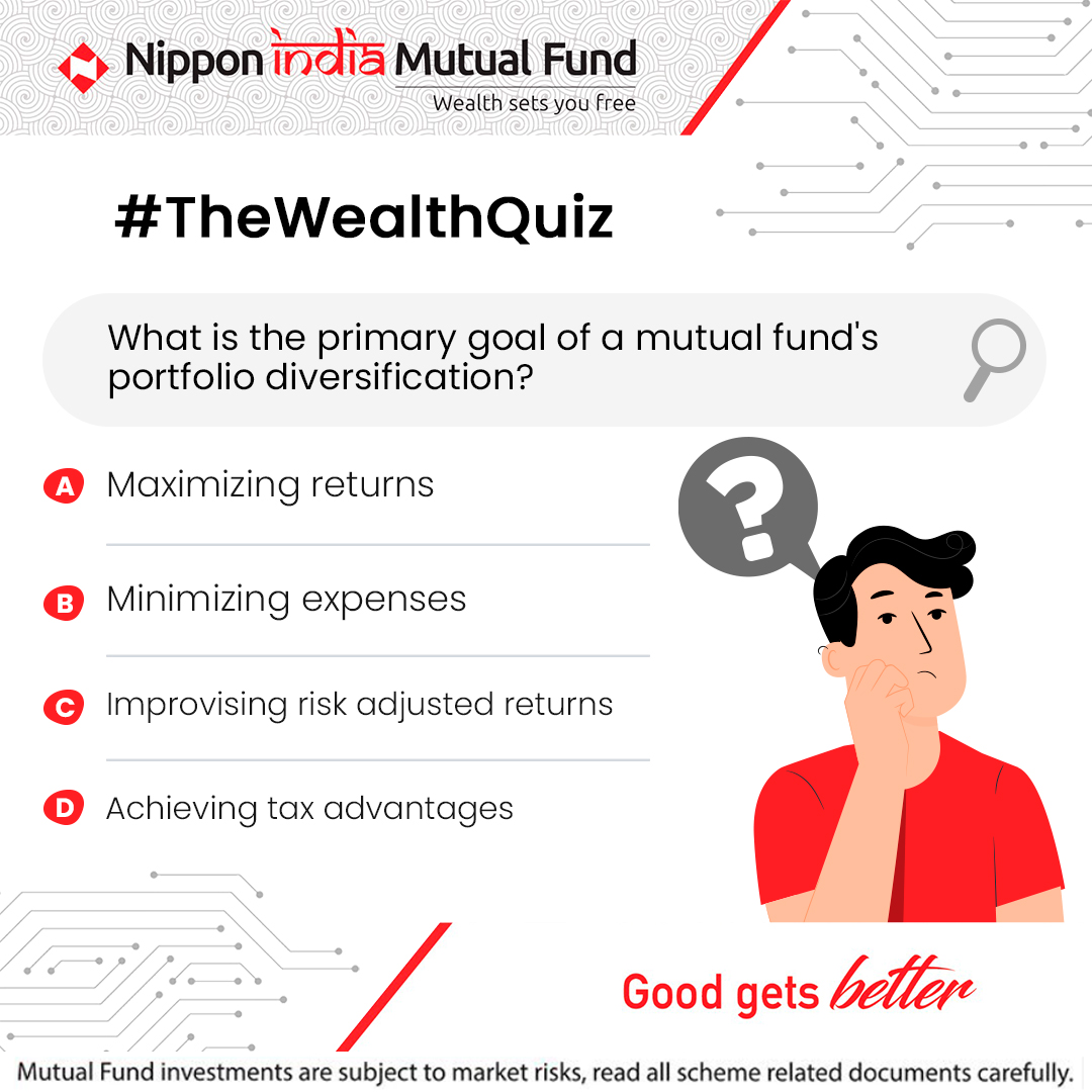 #TheNipponQuiz is here! Comment below the correct answer and tag @nipponindiamf with 3 friends to win special prizes! #Contest #ContestAlert #NipponIndiaMutualFund #MutualFund #Investment #Savings #FinancialGoals