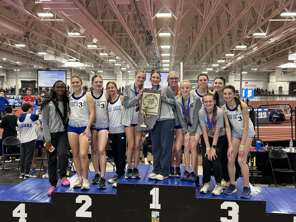 BCHSAthletics's tweet photo. Trojans sweep the Indoor State Track Championships today at the Indiana State Fairgrounds beautiful new facility!! https://t.co/h8W4W0cZRf