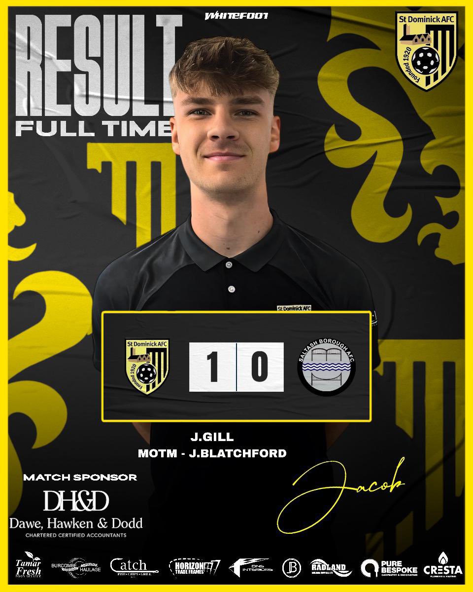 Very scrappy game against resilient visitors on heavy pitch and constant wind. Both sides striking the woodwork, a <a href="/jjGill99/">Joseph Gill</a> header just before half time the only goal of the game. <a href="/Jamieblatch1/">Jamie blatchford</a> superbly keeping out a last minute Borough penalty to gain the W! 

#UTD 💛🖤