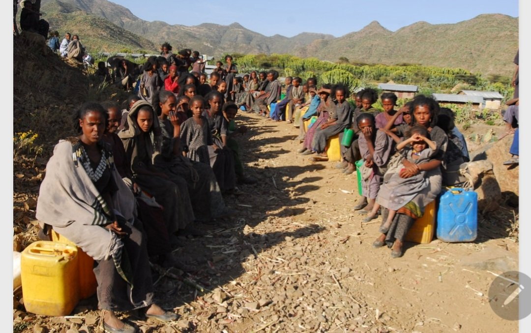 #TigrayIsStarving During the war, the allied invaders purposefully destroyed Tigray’s economy. The Ethiopian government also prohibited most humanitarian aid.⤵️ #Solar4Tigray @UNmigration @IOMChief @IOM_GDI @WHO @WorldBank @JosepBorrellF @UNOCHA @Refugees @POTUS @martinplaut @AFP