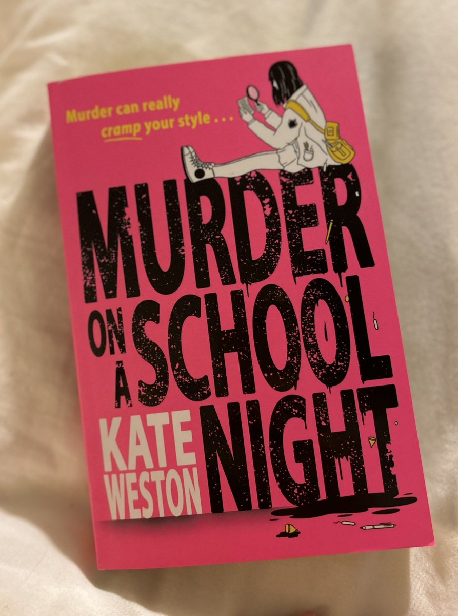 Thanks for all the recs! I went with this one in the end. Looking forward to hearing how she gets on. #teenfiction #ya #BookTwitter #murderonaschoolnight
