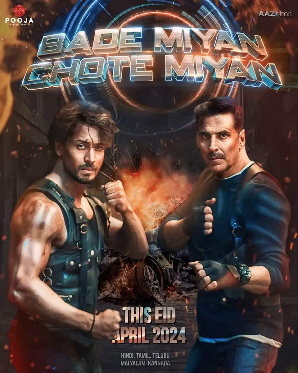 #BMCM #EID2024 #akshaykumar 💫 #Blockbuster #movie #BMCMTrailer @iTIGERSHROFF @akshaykumar