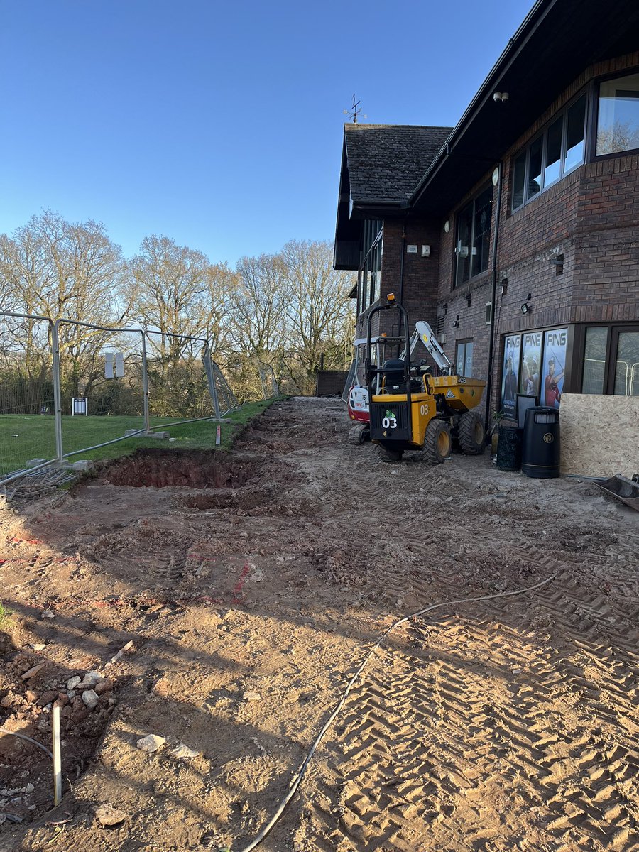 Making progress with the new balcony