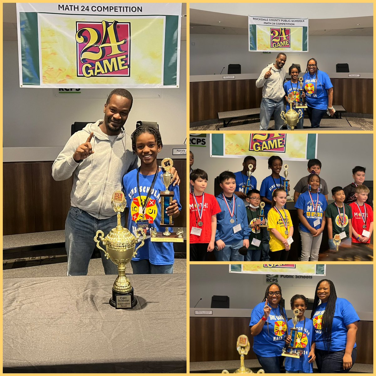 We are so proud of Peyton Harris for being the district wide Math 24 Competition Winner.