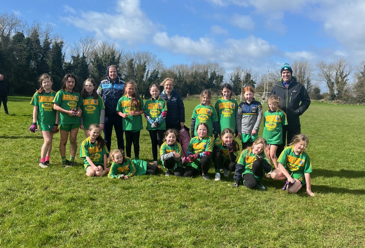 Spectators were blown away in more ways than one this morning! Great performance by the U11 Girls against solid teams from Colmcilles and Ballymun Kickhams. This team are a pleasure to watch - putting their skills to use, passing well and going for their scores. #lgfa #gaa