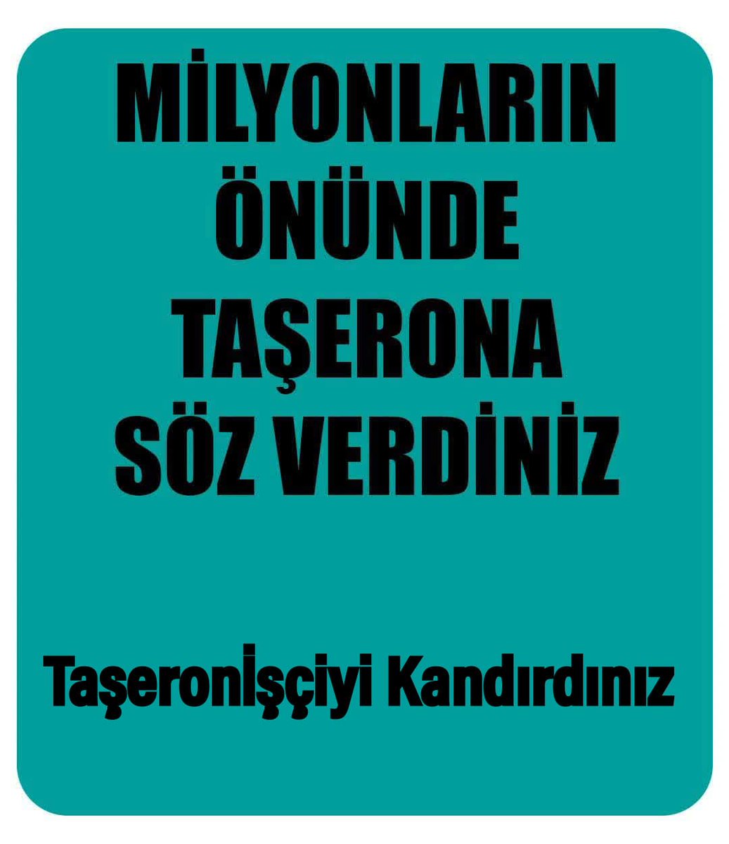 Taşeronİşçiyi Kandırdınız 
<a href="/Akparti/">AK Parti</a> 
<a href="/akbasogluemin/">Av. M.Emin AKBAŞOĞLU 🇹🇷</a> 
<a href="/yasaryldrmMHP/">Yaşar Yıldırım</a> 
<a href="/MHP_Bilgi/">MHP</a> 
<a href="/UABakanligi/">T.C. Ulaştırma ve Altyapı Bakanlığı</a> 
<a href="/csgbakanligi/">T.C. Çalışma ve Sosyal Güvenlik Bakanlığı</a> 
<a href="/RTErdogan/">Recep Tayyip Erdoğan</a>