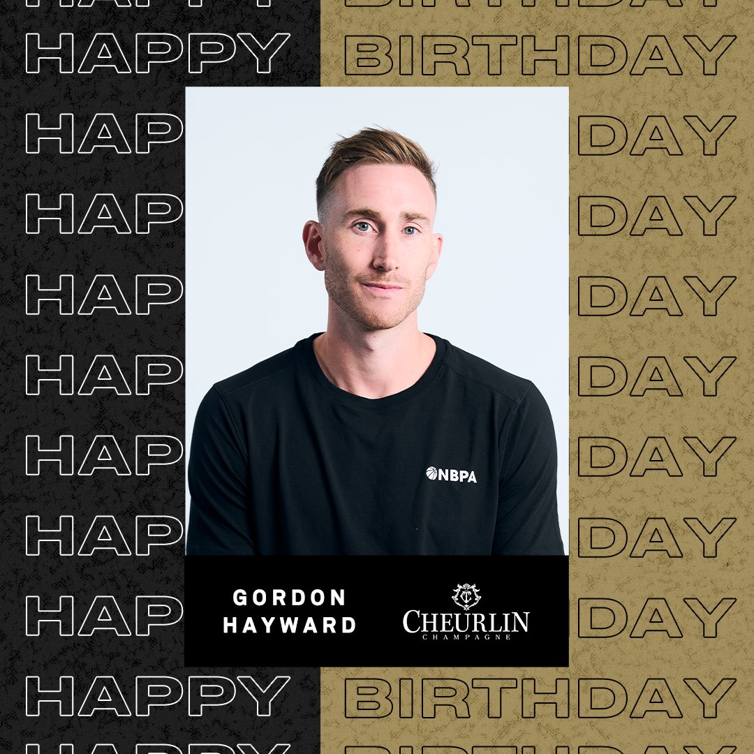 Happy Birthday, @gordonhayward! 🎊 #cheurlinmoments #cheurlin1788