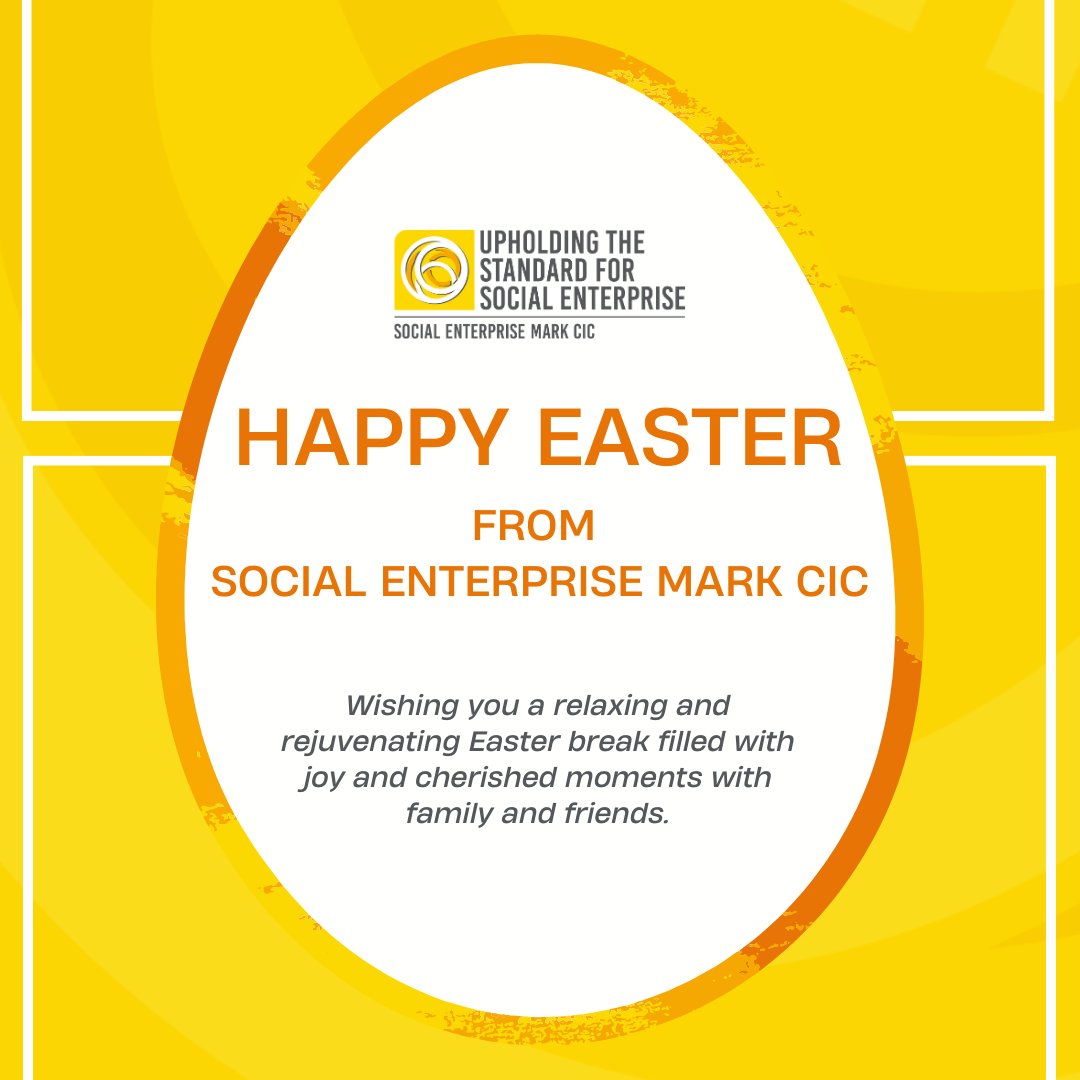 A time of renewal, hope, and sweet surprises. Here's to celebrating the joys of spring. Happy Easter from us! #EasterBreak #SocialEnterprise #SocEnt #HappyEaster