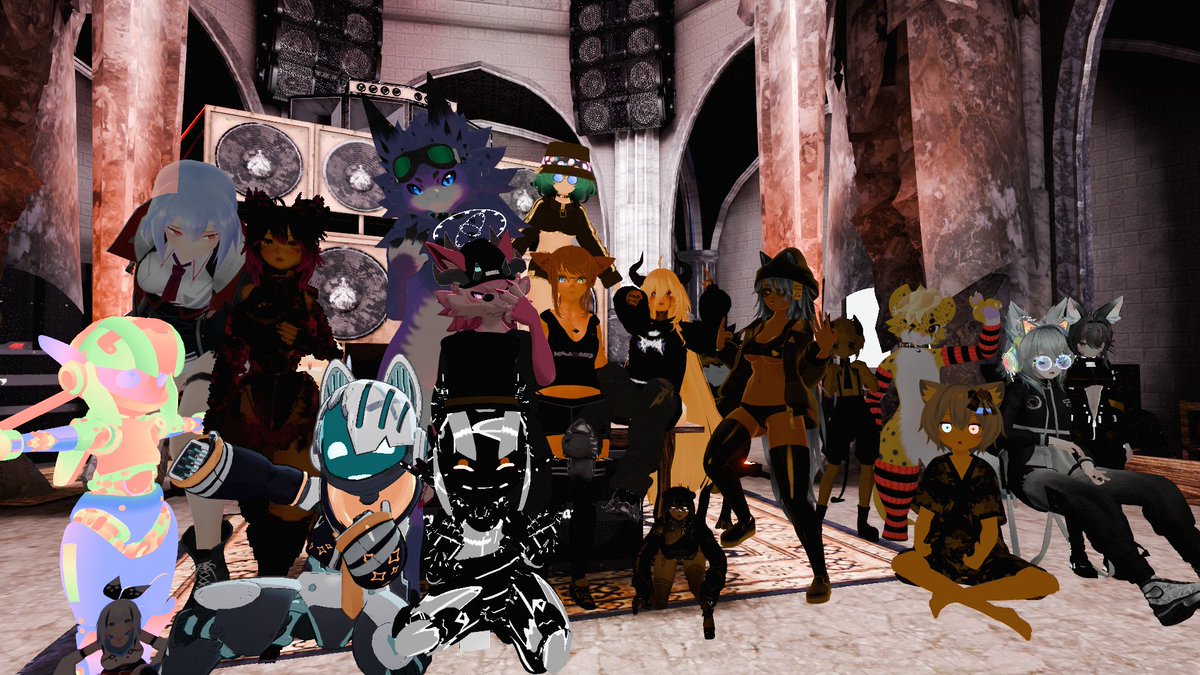 DrewRoses2's tweet photo. TYSM everyone who showed up for Trench Riddim Tyrants Vol. II! Had an absolute blast!
Shout out the DJs and big ups the clubs for the awesome collab with me/1FF:
@SANCTUARIESVR @DragonArmyVR @GoogieRecords @BLOOD_OMEN_ 
Set is up on my YT channel!
https://t.co/ZQUOrscLhG https://t.co/tFAw3BdUNr