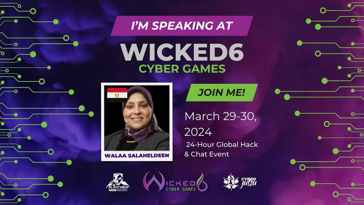 WiCSME's tweet image. 🛡️ #WiCSME Contributions in Supporting Wicked6  2024 - Global #Women&apos;s #Cyber League Event. 🛡️

Our @WiCSME #Mission in this World is to Build a Strong, dependable, and increasing network of Passionate #Female CyberSecurity Professionals in the #MiddleEast Countries.
