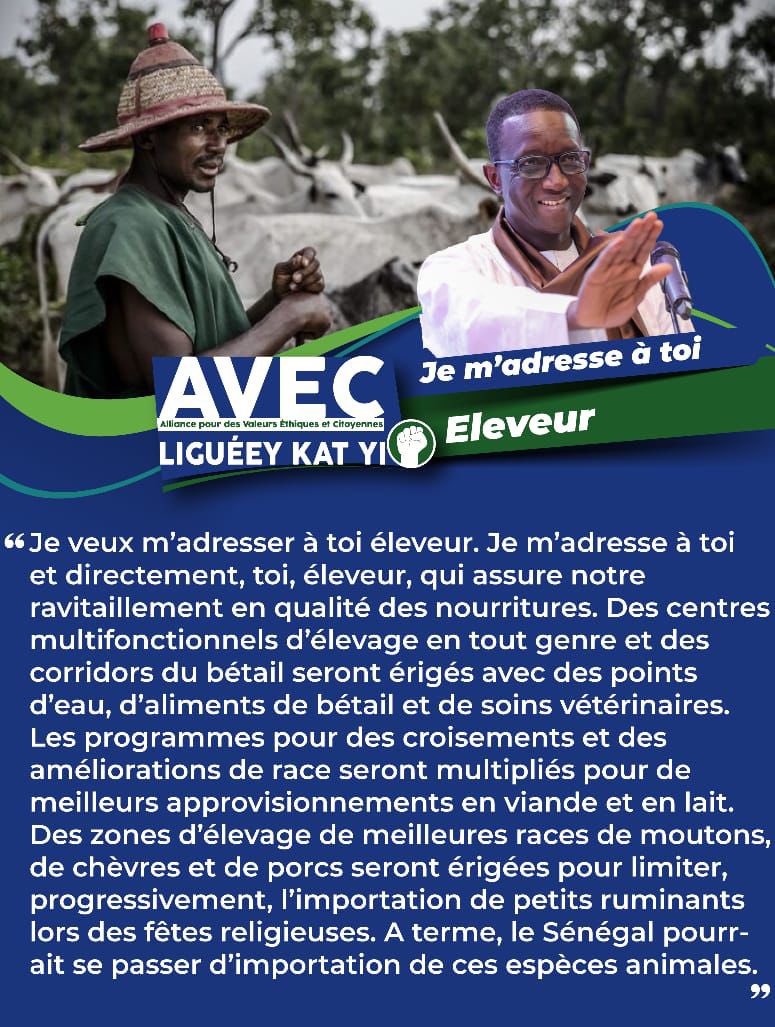 Choisir Amadou BA, c’est choisir la paix et la prospérité ✅🇸🇳🗳️