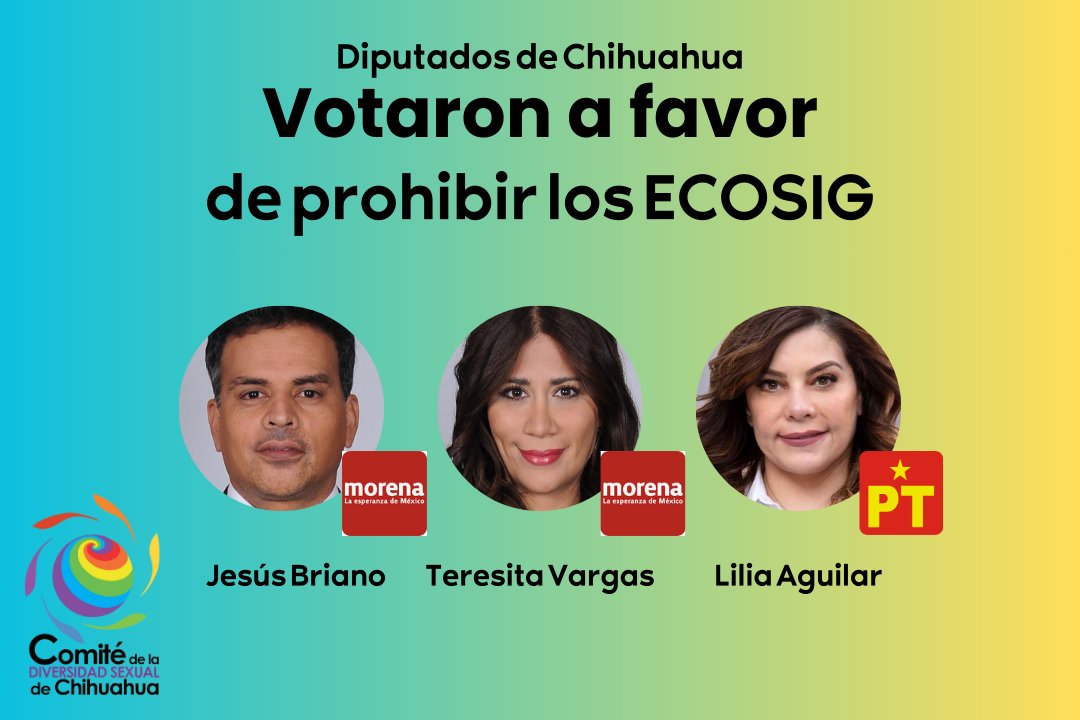 Comité de la Diversidad Sexual de Chihuahua tweet media