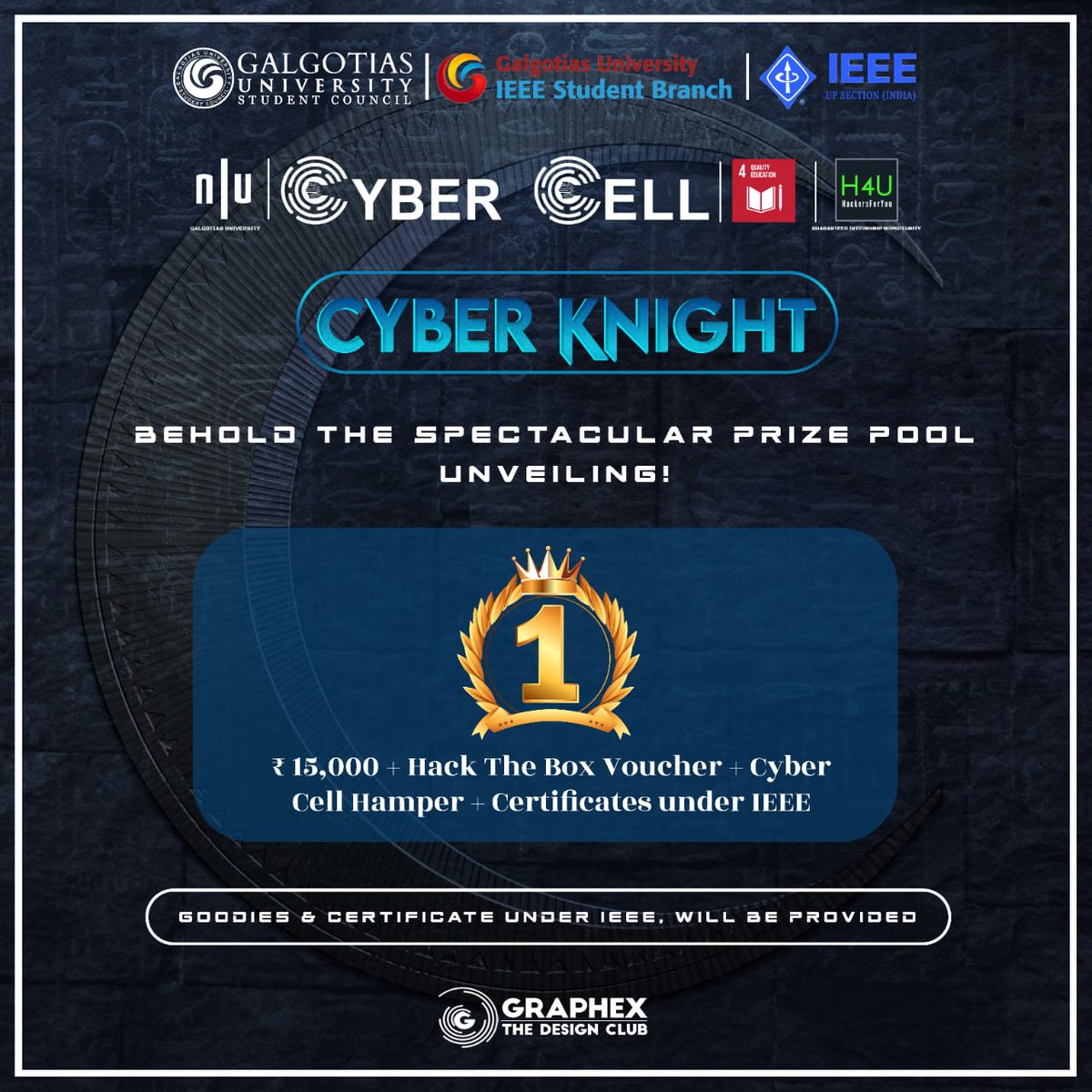 The award for acing the contest :
#ctf #hacking #Cybersecurity #security #capturetheflag