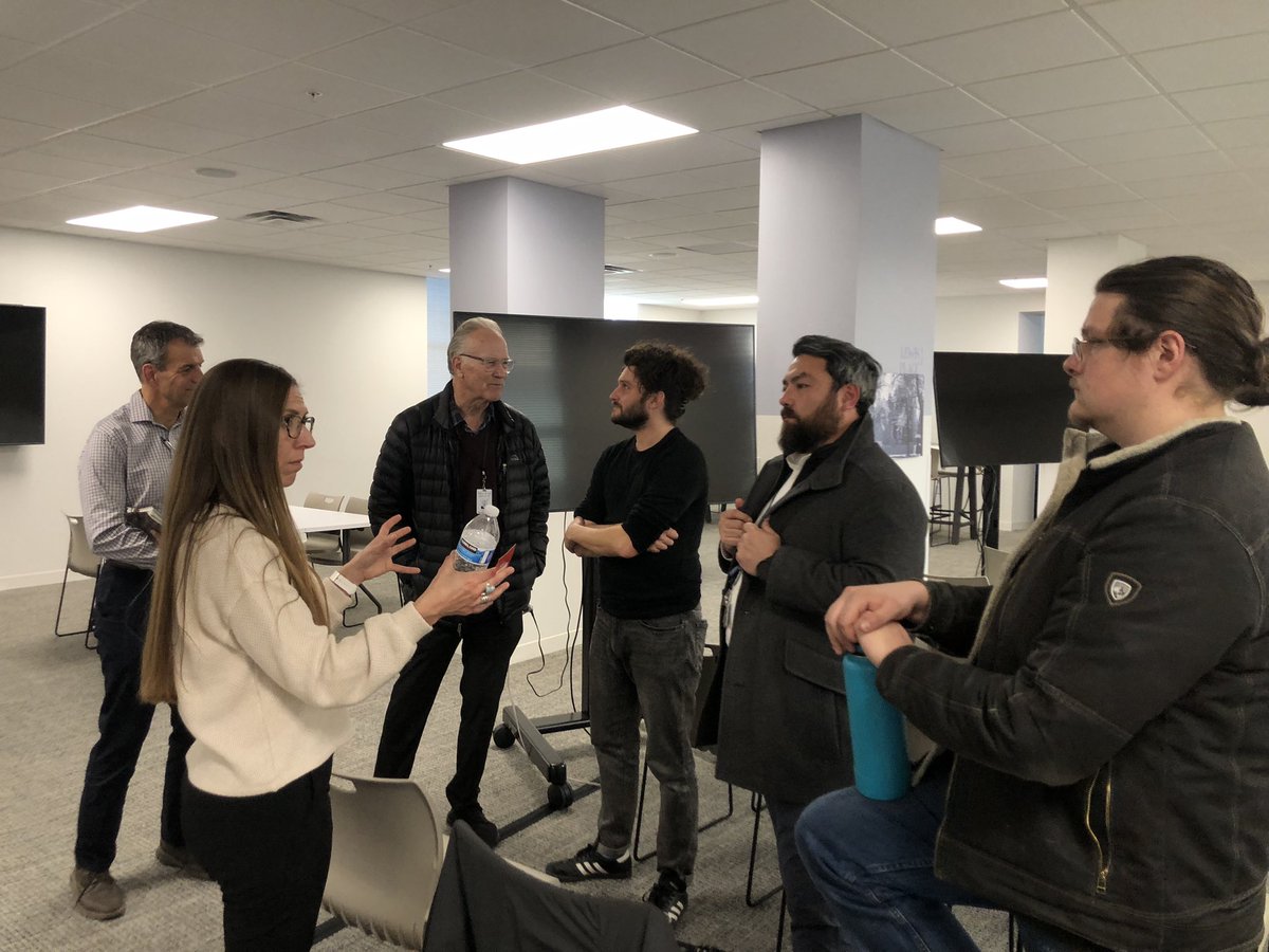 What a great turnout for our Spring 2024 colloquium events on Thursday! Big thank you to <a href="/12claire12/">Claire Herbert</a> for sharing your research and fostering such engaging conversation with our students and community members, and to <a href="/delmardivine/">Delmar DivINe</a> for providing a great venue for our public talk!