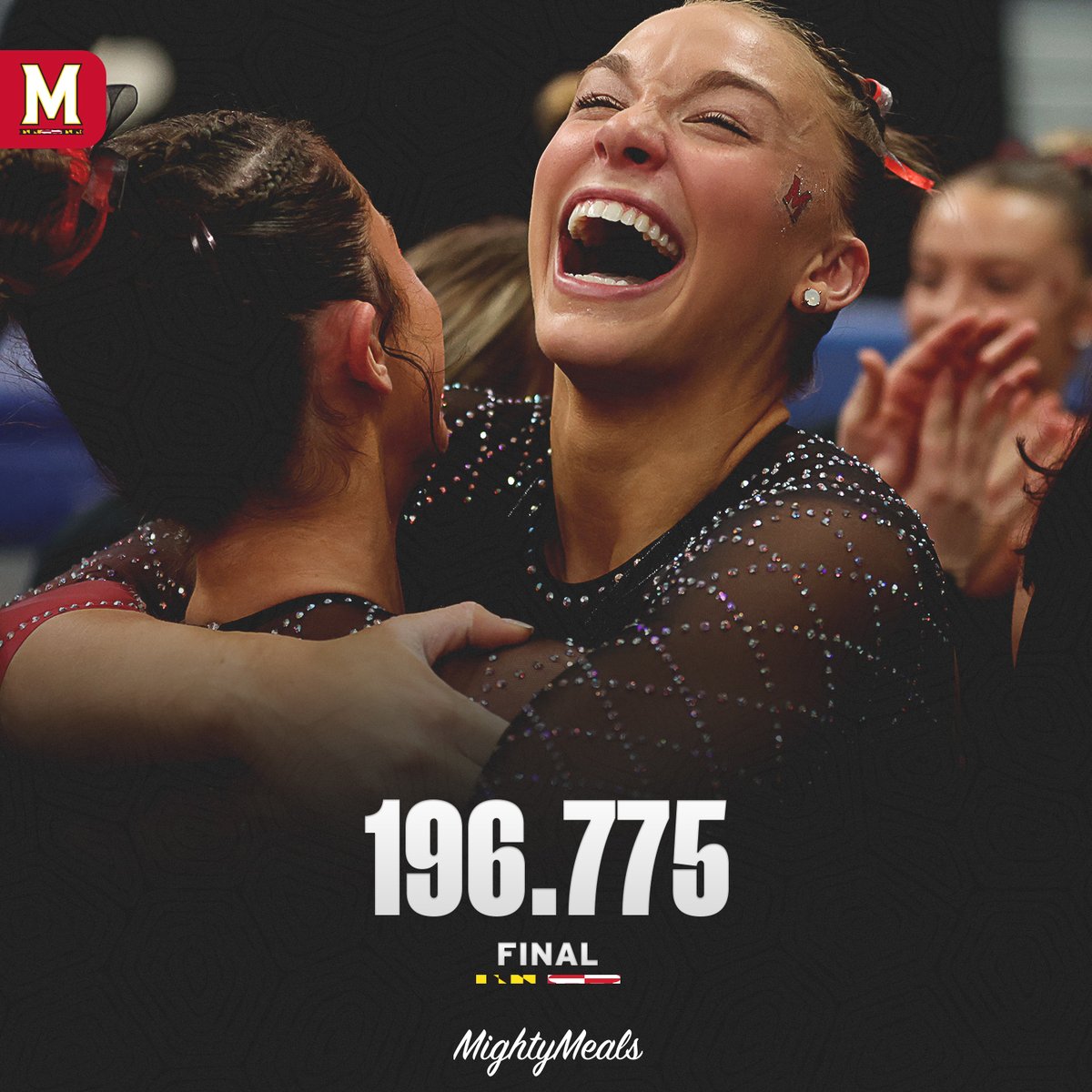 LIGHTS OUT. 🔥 GymTerps finish FIRST in session one of the Big Ten Championships! 🔗go.umd.edu/4a5PGhJ