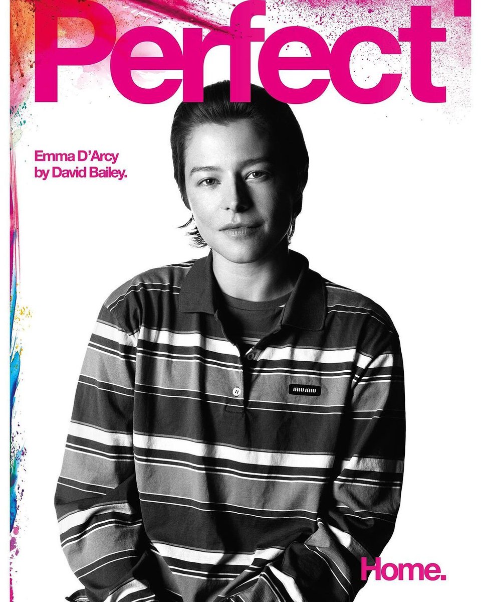 EmmaDarcySource's tweet image. Emma D'Arcy's interview with The Perfect Magazine from January/Thread:
 
As a child, Emma D’Arcy’s weekly drama classes, paid for by their grandma, sparked a love of acting; they also offered an escape from bullying and a glimmer of hope as to what the future might hold.