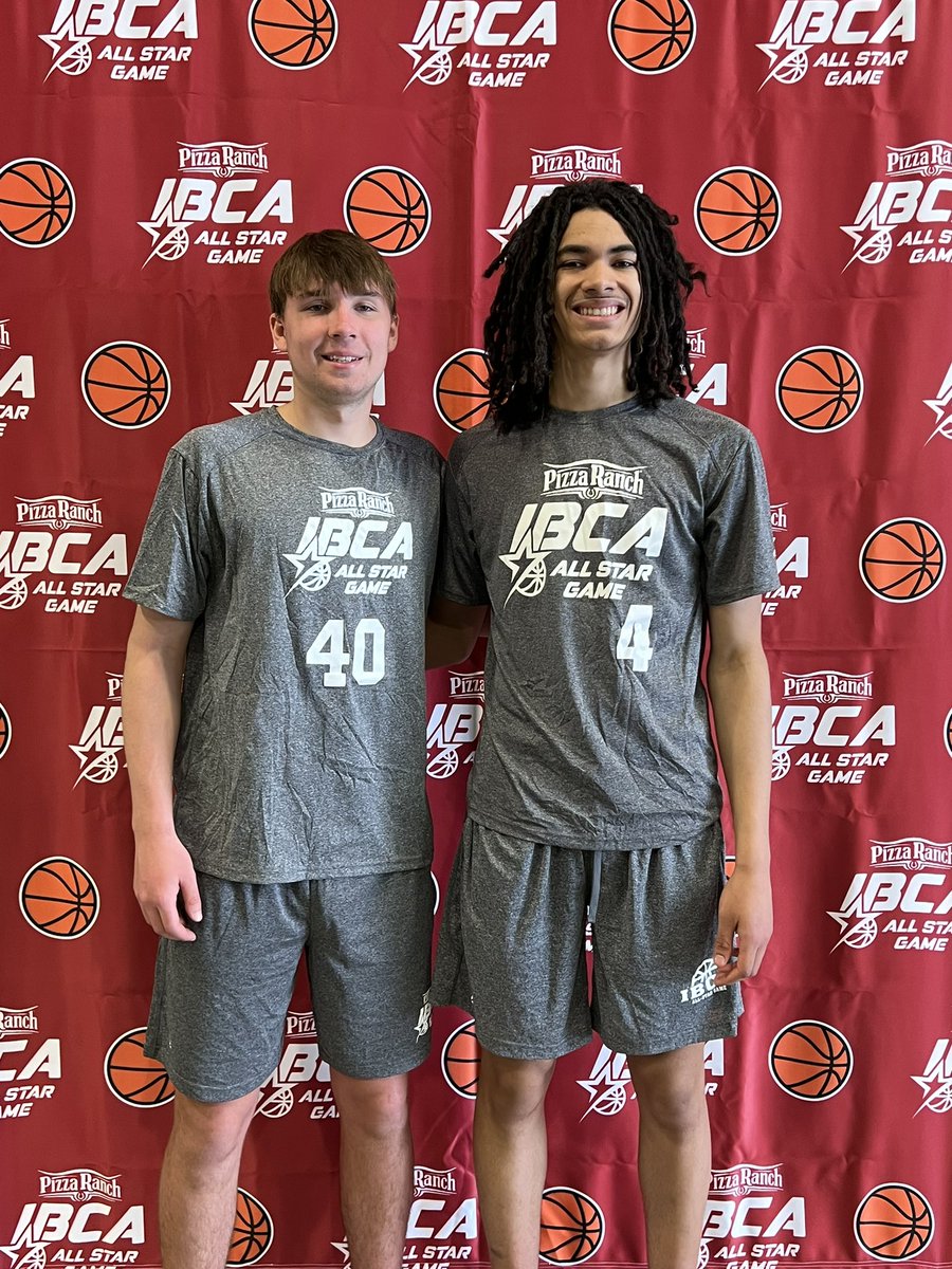 Having a great time at IBCA <a href="/PizzaRanch/">Pizza Ranch</a> All-Star Games today repping NE Iowa! <a href="/benbockman22/">benjamin bockman</a> <a href="/jakethesnake_34/">Jacob Williams</a> <a href="/IowaMavsAAU/">Iowa Mavs Basketball</a>