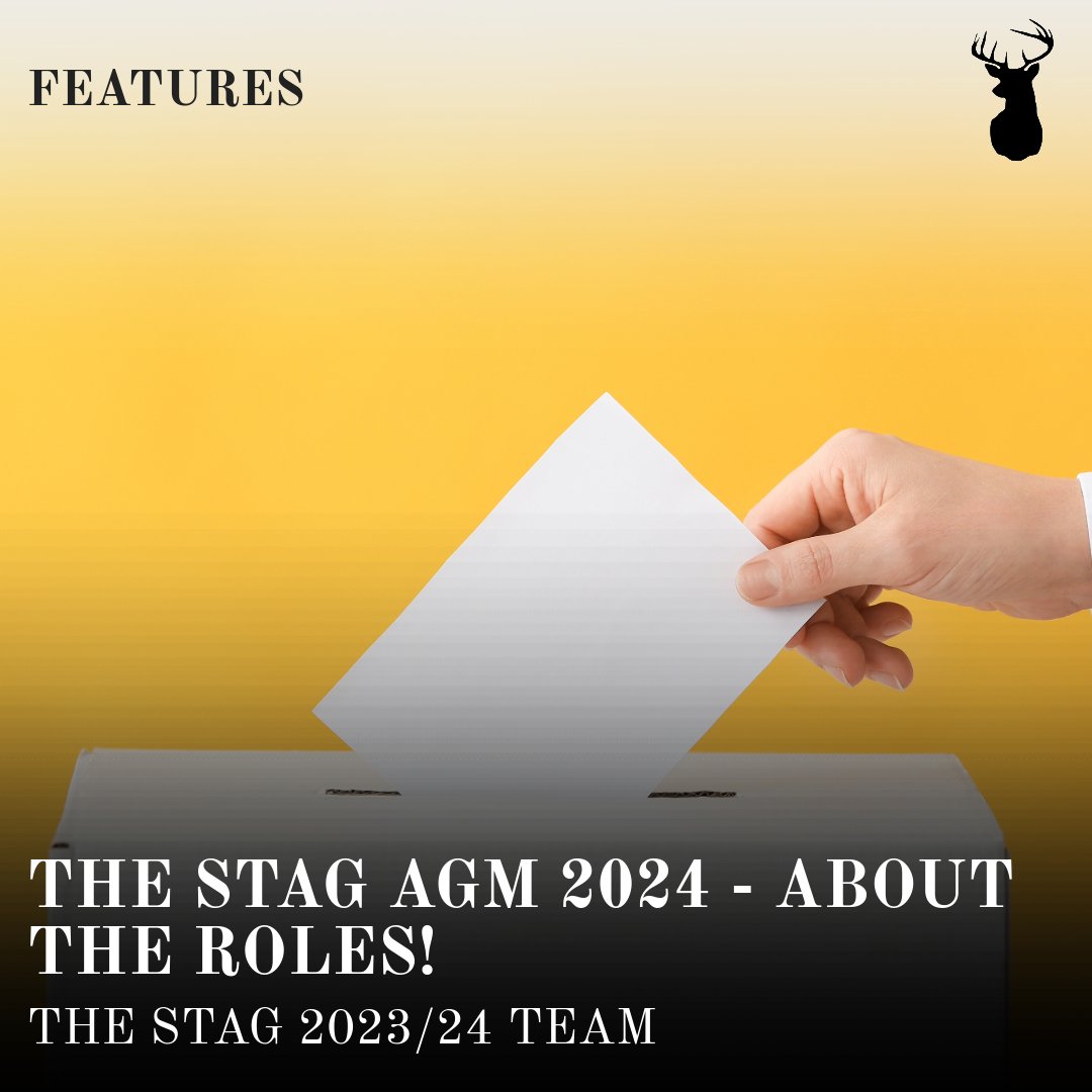 The Stag committee shares some information on their roles and why you should run for them at the upcoming AGM on Wednesday 24 April. Click the link below to find out more👀⬇ thestagsurrey.co.uk/the-stag-agm-2… #thestag #agm #surreyunion #thestagsurrey #thestagmagazine #uniofsurrey