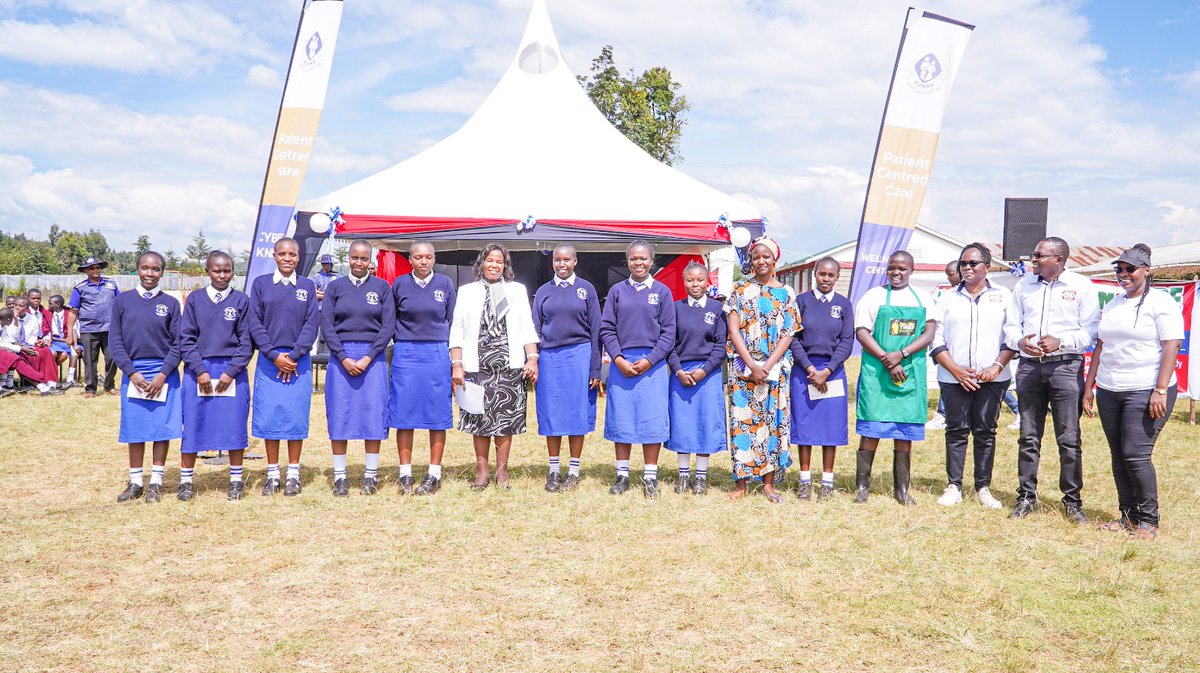 Today was a great day well spent at Kaptagat Girls High School, Uasin Gichu County where @kutrrh is partnering with the school to plant trees as per the Hospital's effort in meeting the targets set by MoH. The County was allocated to MoH as one of the tree planting locations…