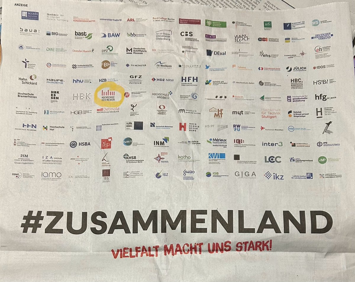 Tobias Seidl (@drseidlt) on Twitter photo #zusammenland! Wir als <a href="/hdm_stgt/">Hochschule der Medien (HdM)</a> sind dabei! #zusammenland! Wir als <a href="/hdm_stgt/">Hochschule der Medien (HdM)</a> sind dabei!